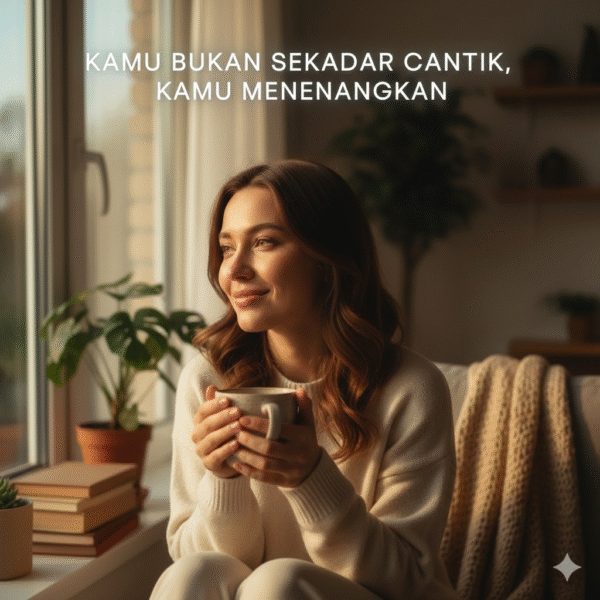 Kamu Bukan Sekadar Cantik, Kamu Menenangkan