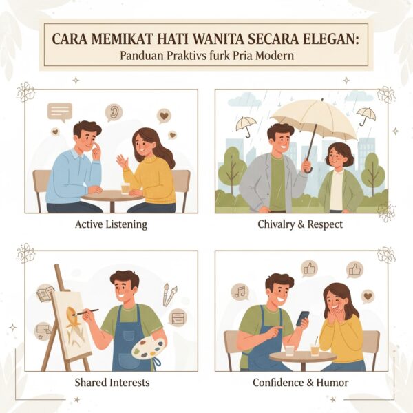 Cara Memikat Hati Wanita Secara Elegan: Panduan Praktis untuk Pria Modern