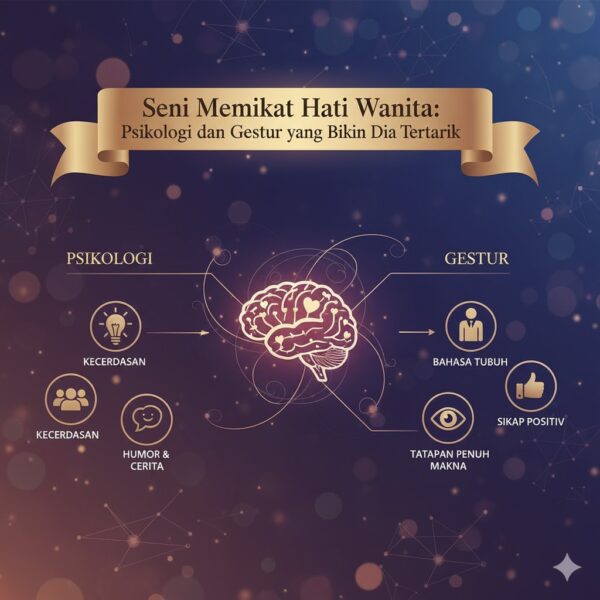 Seni Memikat Hati Wanita: Psikologi dan Gestur yang Bikin Dia Tertarik