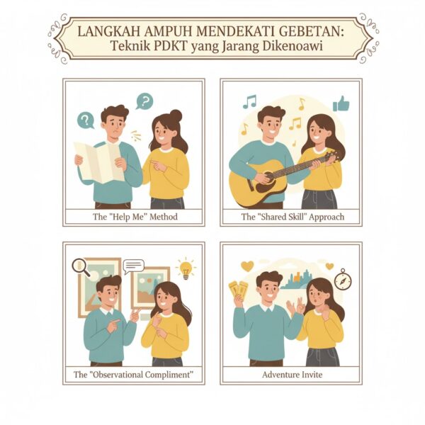 Langkah Ampuh Mendekati Gebetan: Teknik PDKT yang Jarang Diketahui