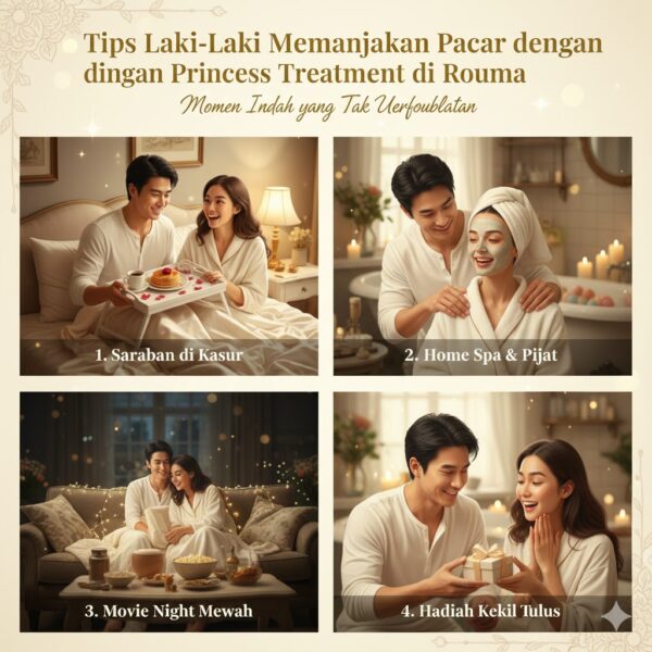 Tips Laki-Laki Memanjakan Pacar dengan Princess Treatment di Rumah