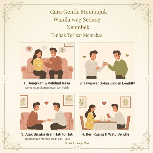 Cara Gentle Membujuk Wanita yang Sedang Ngambek Tanpa Terlihat Memaksa