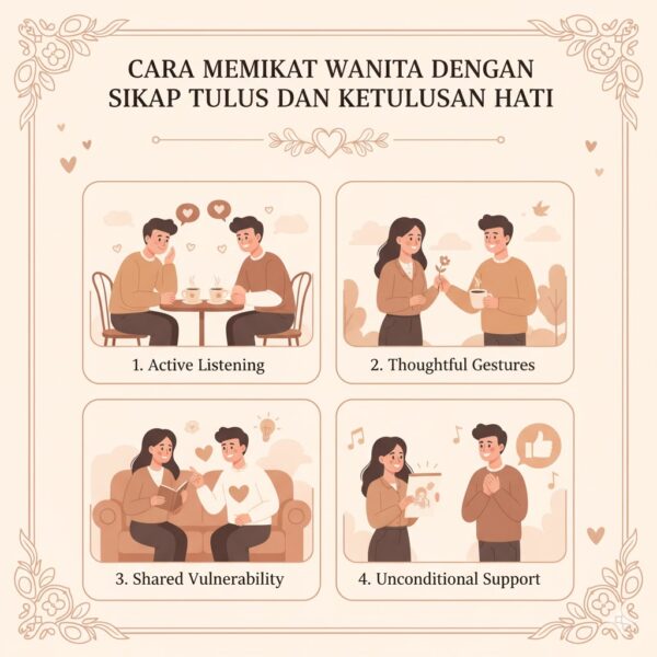 Cara Memikat Wanita dengan Sikap Tulus dan Ketulusan Hati