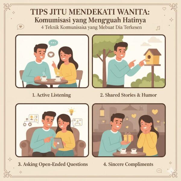 Tips Jitu Mendekati Wanita: Komunikasi yang Menggugah Hatinya