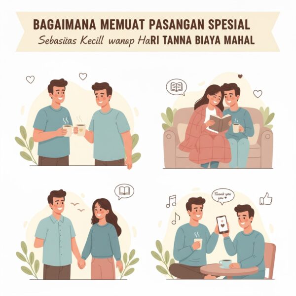 Bagaimana Membuat Pasangan Merasa Spesial Setiap Hari Tanpa Biaya Mahal